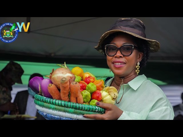 ⁣AYV #FeedSalone Series. NOW AIRING ON AYV tv   First Lady Dr. Fatima Bio: