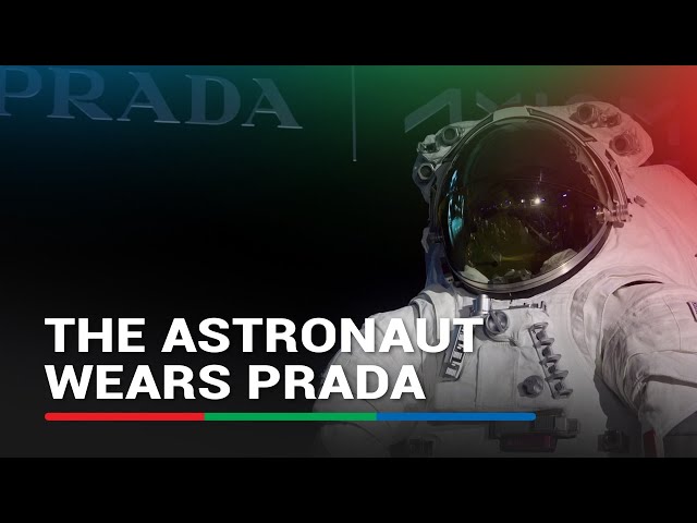 ⁣Prada, Axiom Space shoot for the moon with new spacesuit