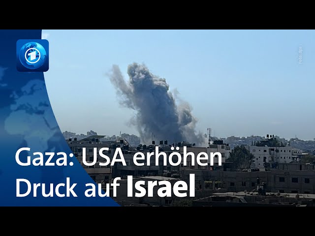 ⁣Humanitäre Lage im Gazastreifen: US-Militärhilfe für Israel in Gefahr