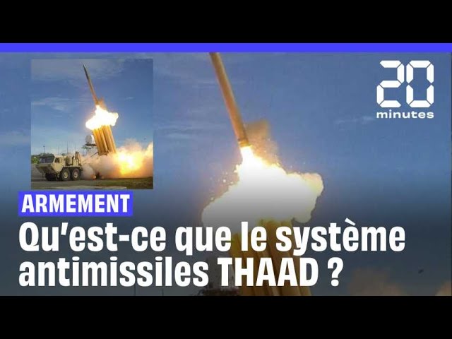 ⁣Israël : Qu'est-ce que le THAAD, système de défense antimissiles américain ?