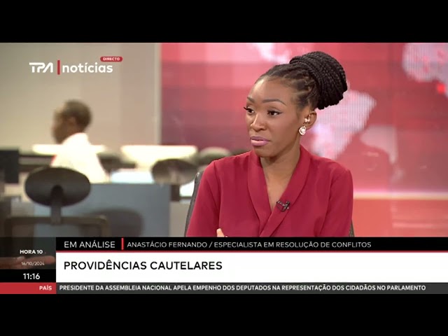 ⁣Em análise - Providências cautelares "Hora 10"