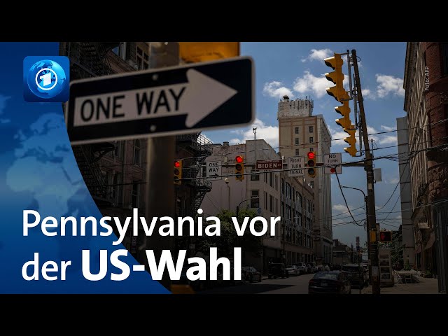 ⁣US-Wahl: Swing State Pennsylvania tief gespalten