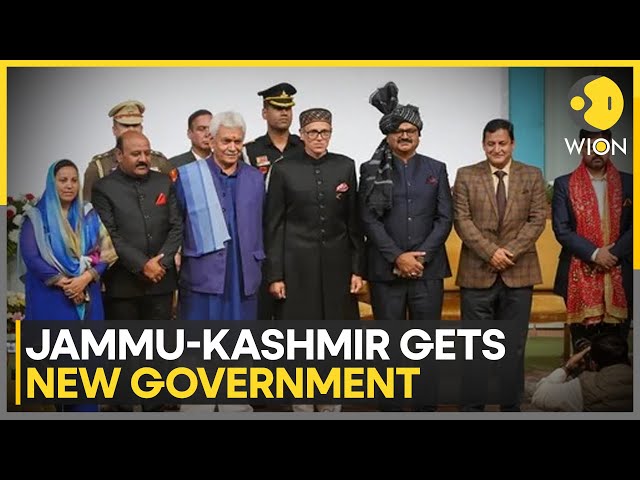 ⁣Jammu-Kashmir: Omar Abdullah Takes Oath As Chief Minister, Congress To Provide Outside Support