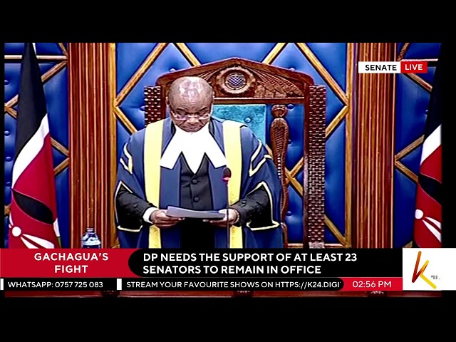 ⁣K24 TV LIVE | Gachagua's Fight