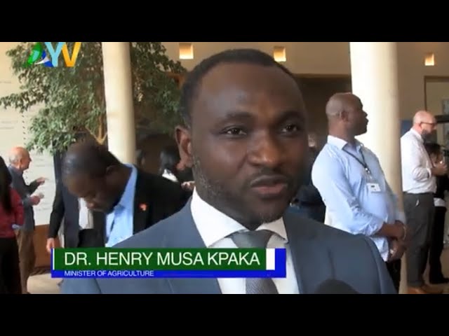 AYV #FeedSalone Series. Minister of Agriculture and Food Security, Dr. Henry M. Kpaka: