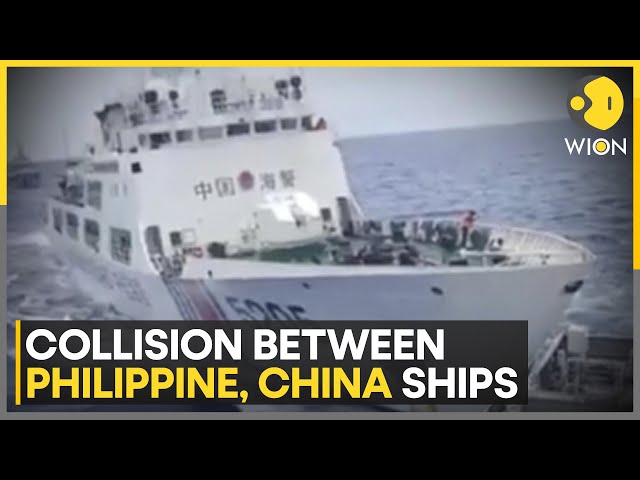 ⁣China Accuses Philippine Ships Of Violating Sovereignty Following Latest Collision | WION