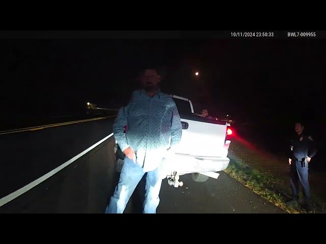 ⁣Perry County Sheriff Chief Deputy resigns after DWI arrest | BODY CAM FOOTAGE