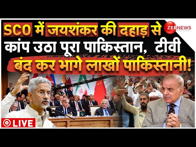 ⁣Jaishankar Big Attack On Pakistan In SCO Meet LIVE: जयशंकर की दहाड़ से कांप उठा पाकिस्तान!