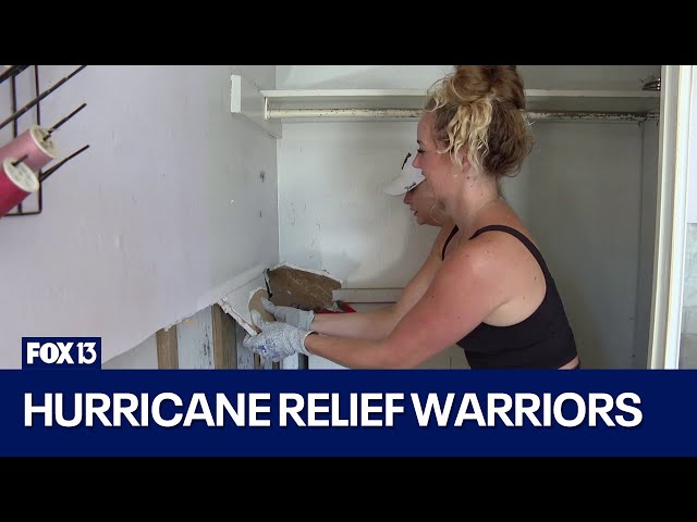 ⁣Growing group of volunteers stepping up for storm relief