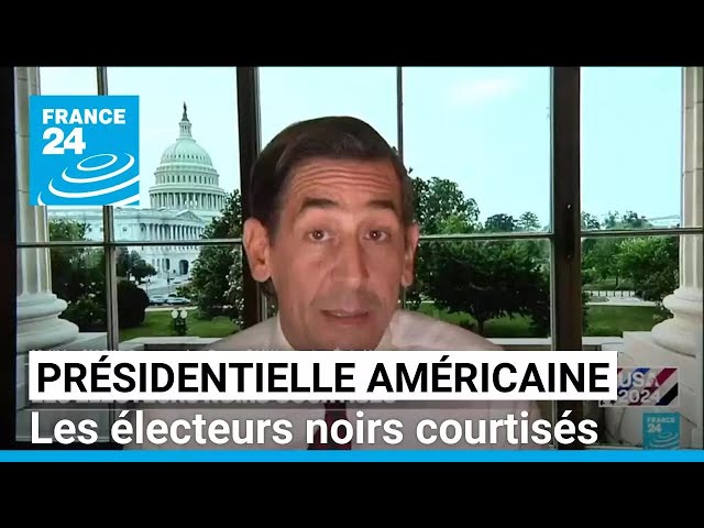 ⁣Présidentielle américaine : les électeurs noirs courtisés • FRANCE 24