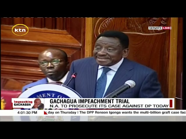 Senator Orengo Accuses DP Gachagua of Raiding His Brother's Account During 2017 London Trip