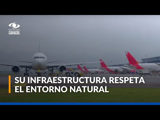 ⁣El Aeropuerto El Dorado, ejemplo de sostenibilidad ambiental