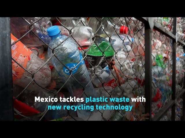 ⁣Mexico tackles plastic waste with new recycling technology