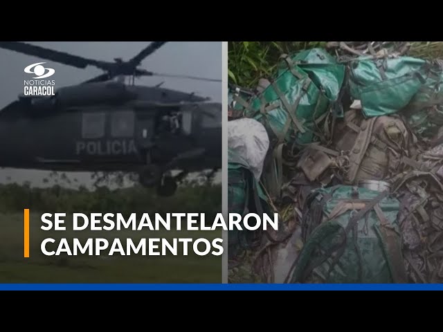 ⁣Ofensiva de las Fuerzas Militares contra las disidencias en Caquetá dejó ocho personas abatidas