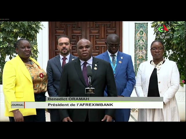 ⁣Le président de la république reçoit le président de l'Afreximbank