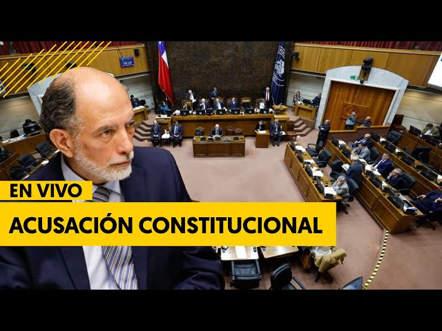 ⁣EN VIVO: Senado vota acusación constitucional contra ministro de la Corte Suprema Sergio Muñoz