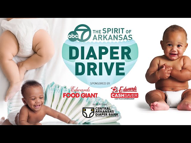 ⁣KATV 5th Annual Spirit of Arkansas Diaper Drive