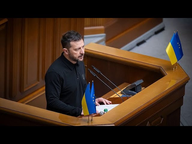 ⁣NATO noncommittal on Ukraine's membership as Zelenskyy unveils victory plan