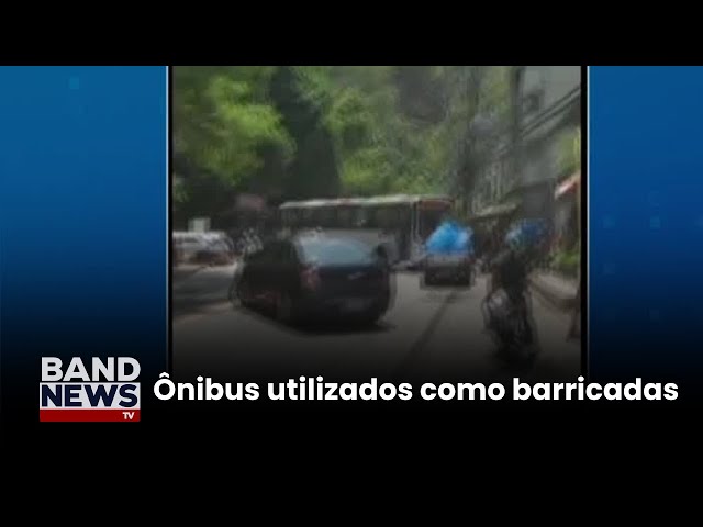 ⁣Bandidos sequestram coletivos no Rio de Janeiro | BandNews TV