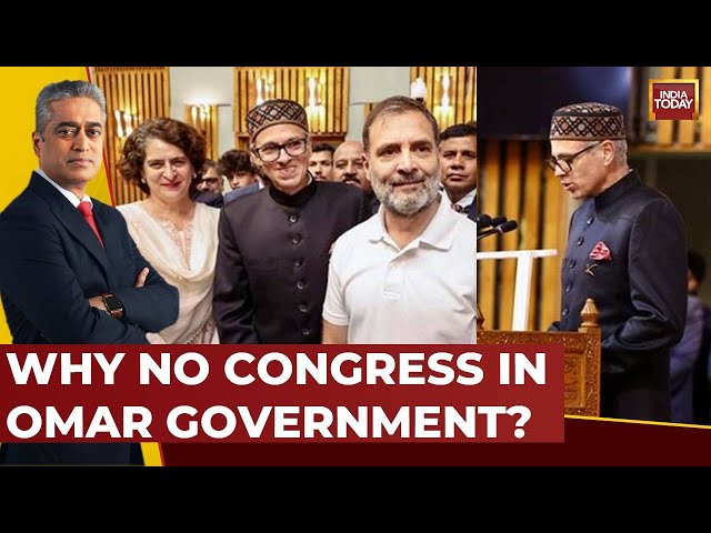 ⁣Rajdeep Sardesai LIVE: Omar Abdullah Forms Government In J&K But No Place For Congress | India T