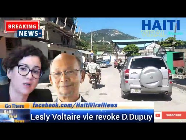 ⁣Flash! Lesly Voltaire bezwen revoke minis afè etranjè a - Gro koze