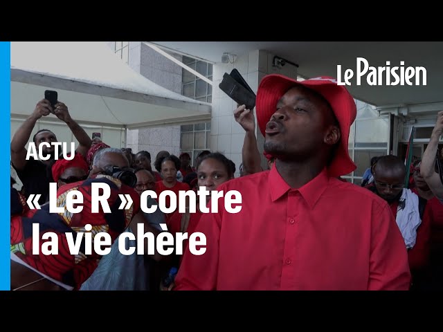 ⁣Martinique : Rodrigue Petitot, le leader de la contestation contre la vie chère