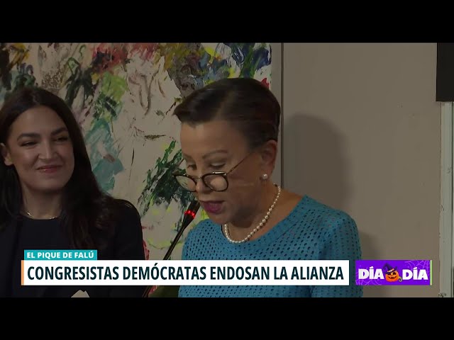 ⁣Congresistas demócratas endosan a candidatos de La Alianza