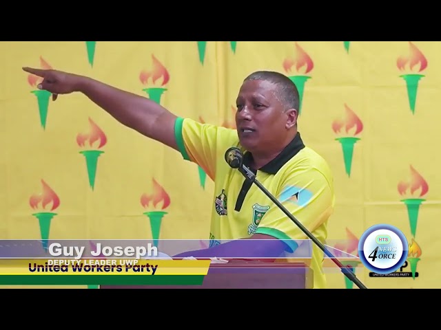 ⁣GUY JOSEPH ESCALATES CRITICISM OF PM PIERRE WITH PEJORATIVE