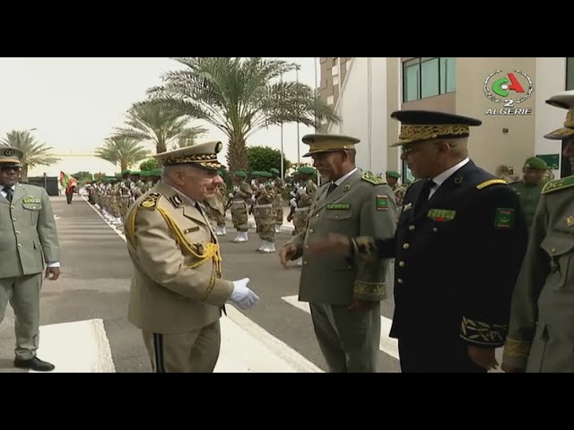 ⁣2ème jour de la visite officielle du général d'armée Saïd Chenegriha en Mauritanie