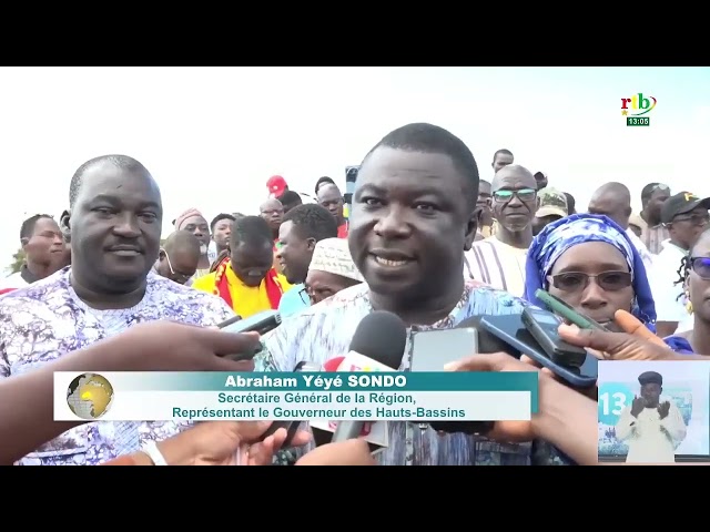 ⁣Hommage au Capitaine Thomas Sankara: le rond- point de l’Aéroport de Bobo Dsso baptisé en son nom