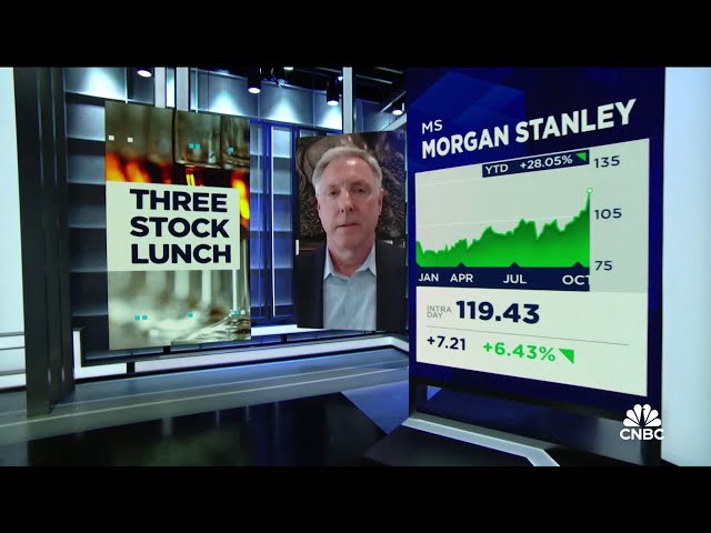 ⁣Three-Stock Lunch: Morgan Stanley, Cisco and Dominion Energy