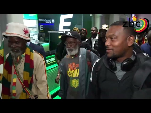 ⁣Burning Spear jets in ahead of his One People Africa Tour performance