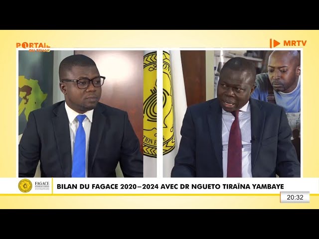 ⁣Bilan du FAGACE 2020 - 2024 avec Dr. Ngueto Tiraïna Yambaye