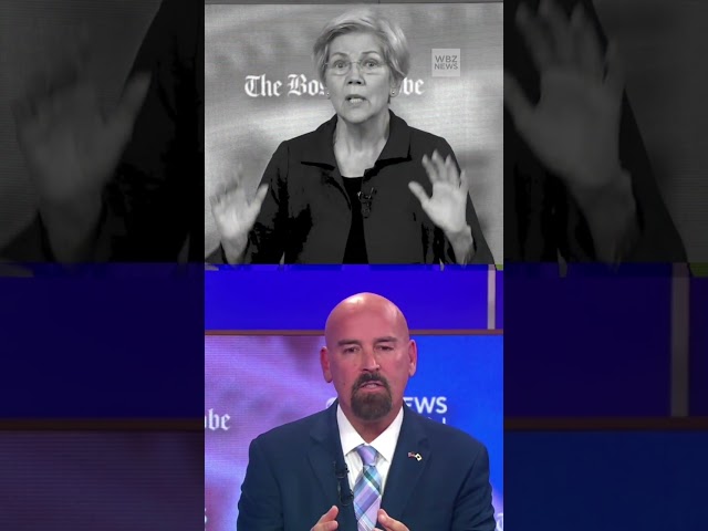 ⁣Sen. Elizabeth Warren, John Deaton face off in first debate #massachusetts #mapoli