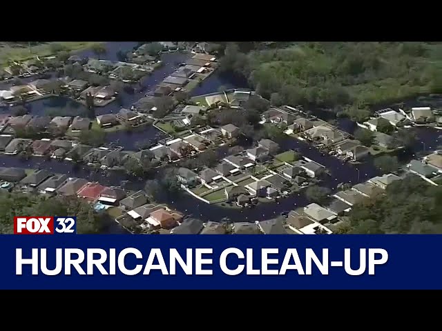 ⁣Towns hit hard by Hurricane Milton face long road to recovery