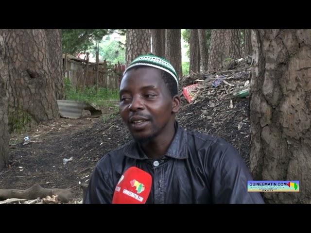 ⁣Mamadou Bailo Barry, trouvé dans sa forge à Dalaba : "on ne trouve actuellement pas des apprena