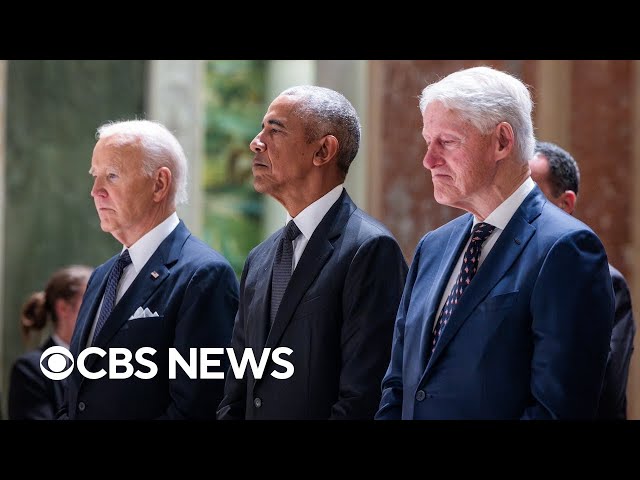 ⁣Biden, Obama, Clinton and more honor Ethel Kennedy at memorial service | full video