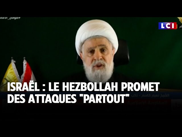 ⁣Israël : le Hezbollah promet des attaques "partout"