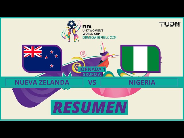 ⁣Resumen y goles | Nueva Zelanda 1-4 Nigeria | FIFA Mundial Femenil Sub-17 | TUDN