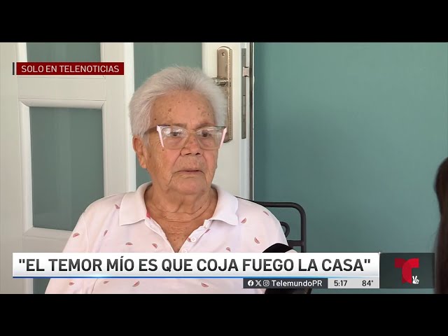 ⁣Octogenaria lleva años con problemas de voltaje y teme que se queme su casa