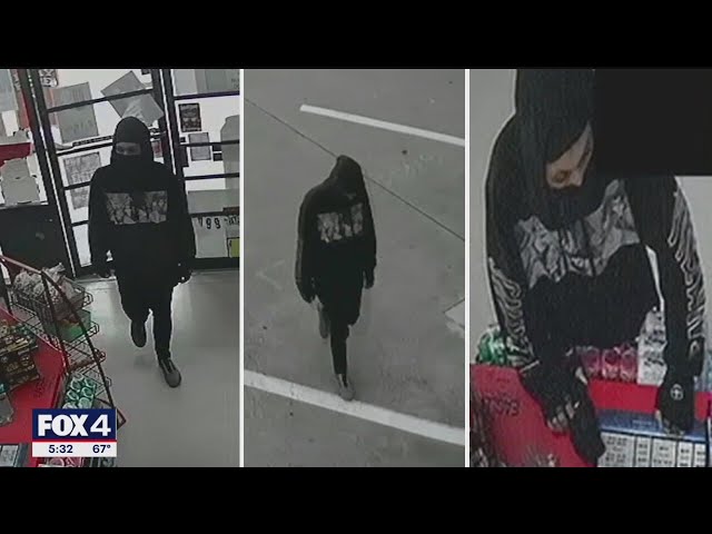 ⁣Trackdown: Help find the Garland Pic-N-Go convenience store robber