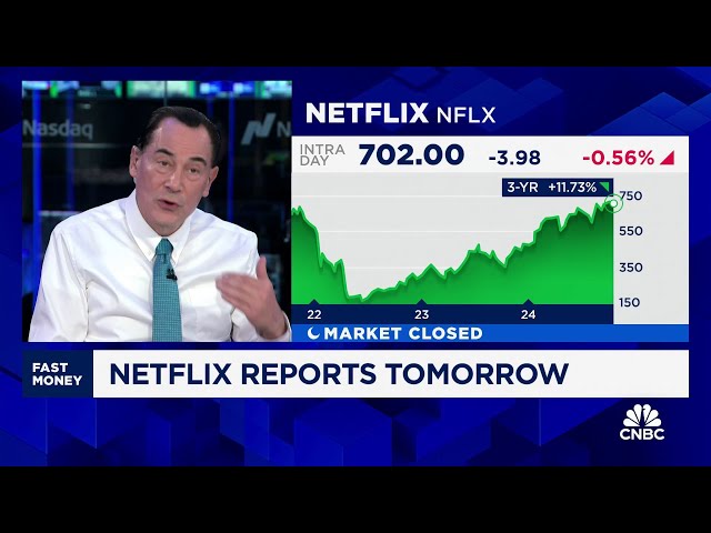 ⁣Media mogul Tom Rogers shares his bull case for Netflix ahead of quarterly earnings report