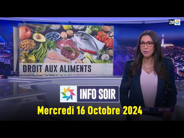 ⁣Info soir : Mercredi 16 Octobre 2024