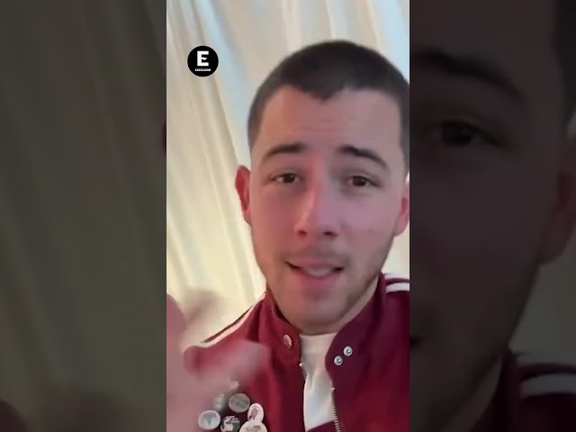 ⁣Nick Jonas huyó después de que le apuntaron en la cabeza con láser