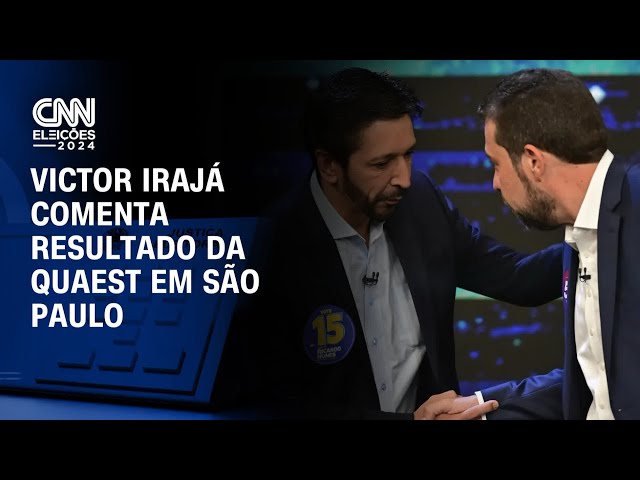 ⁣Victor Irajá comenta resultado da Quaest em São Paulo | CNN ARENA