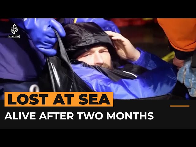 ⁣Russian whale watcher found alive after more than two months lost at sea | Al Jazeera Newsfeed