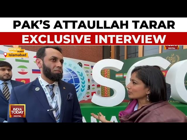 ⁣India Today Exclusive: Attaullah Tarar, Pakistan's I&B Minister, Hails 'Game Changer&#