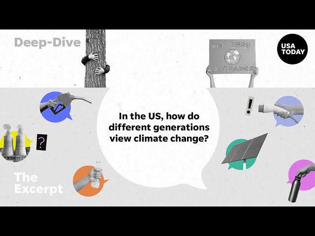 ⁣In the US, how are different generations viewing climate change? | The Excerpt