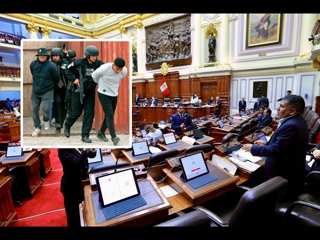 ⁣Pleno del Congreso aprueba modificación de ley sobre crimen organizado