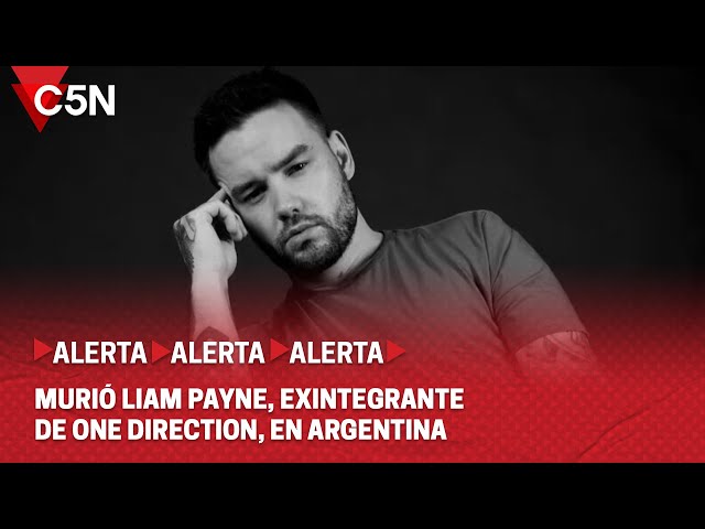 ⁣Murió LIAM PAYNE, exmiembro de ONE DIRECTION, durante su estadía en ARGENTINA